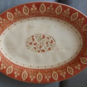 222 Fifth Kashmir searving platter